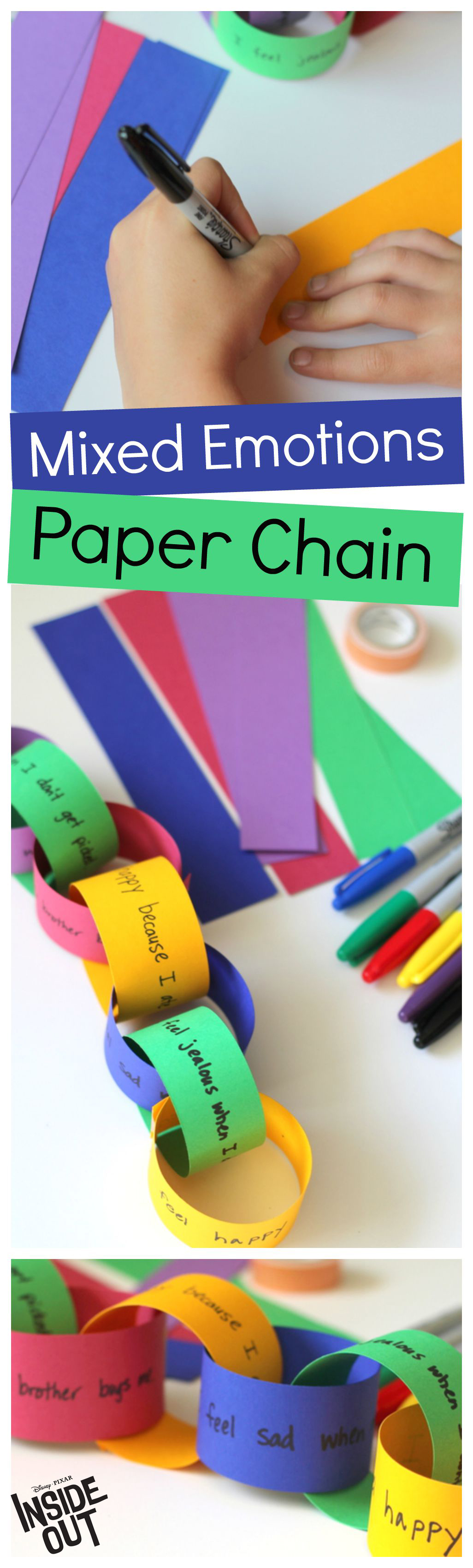 Mixed Emotions Paper Chain 