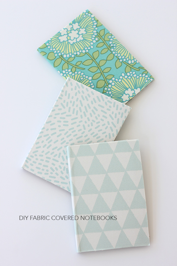 DIY Fabric Covered Notebook