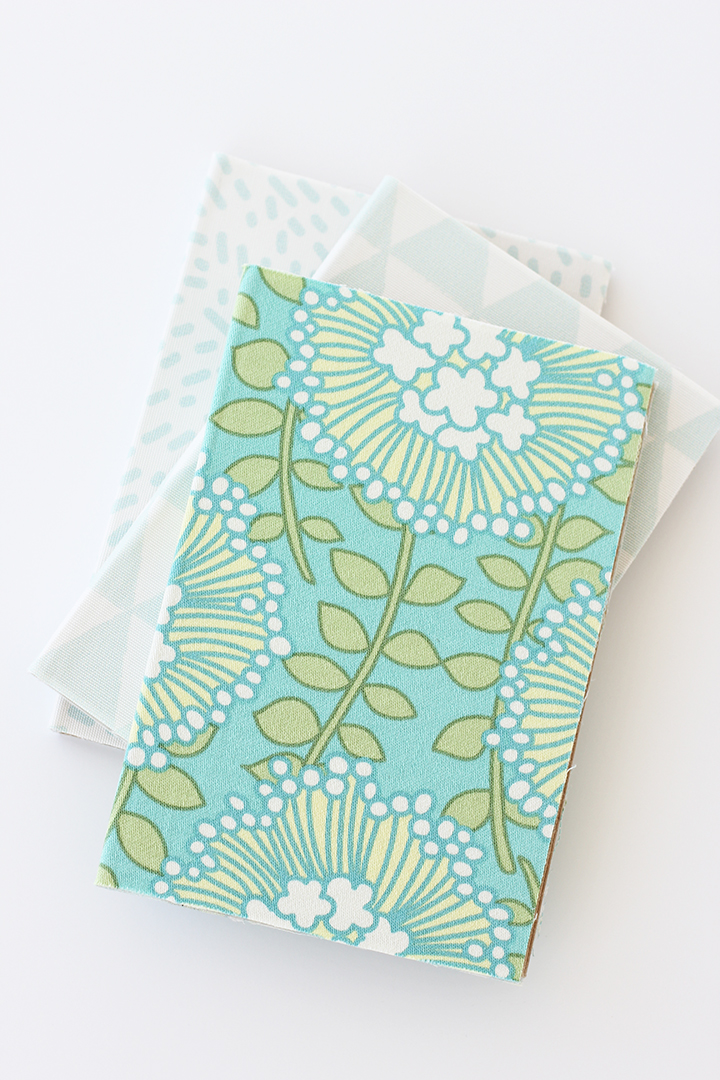 DIY Fabric Covered Notebook