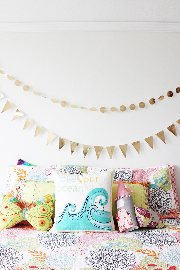 Kid's room reveal + DIY Notebook + Land of Nod giveaway