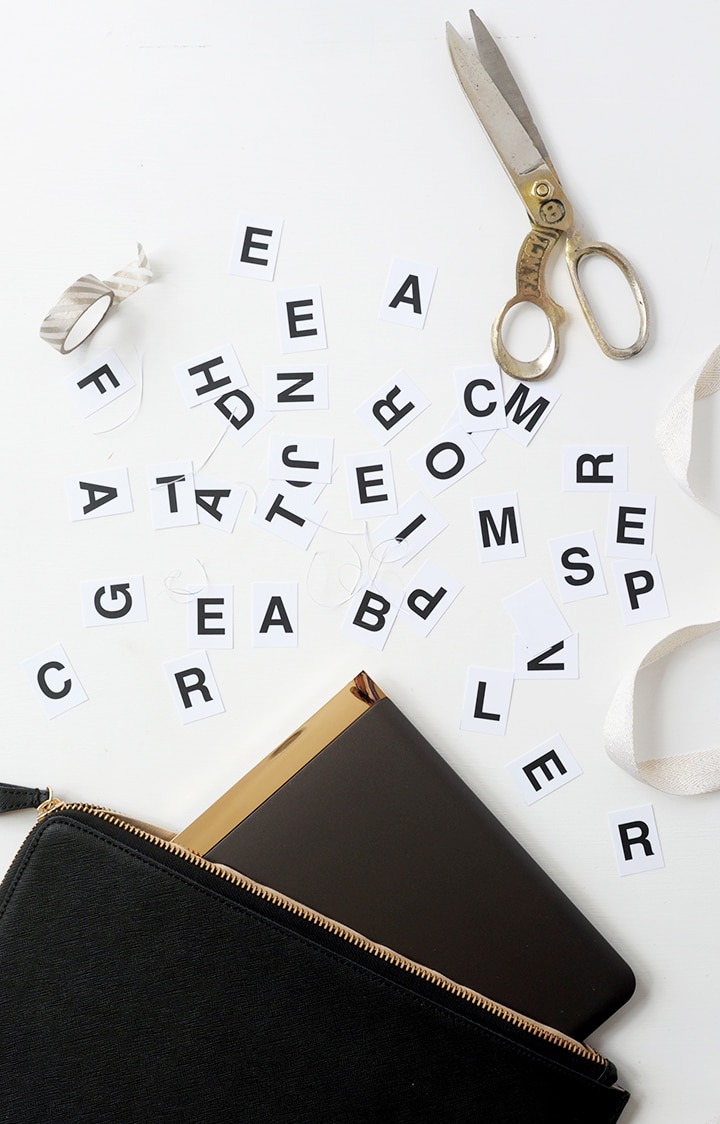 Such a simple and sophisticated DIY Modern Message board for your home!