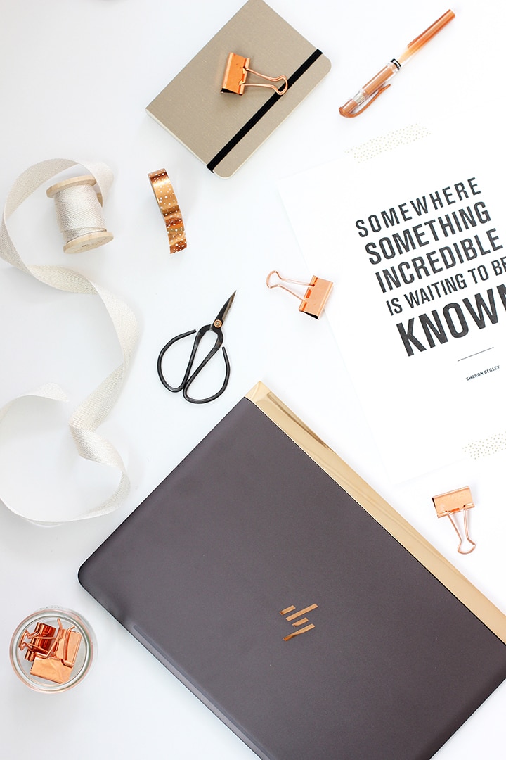 DIY Modern Pegboard with HP