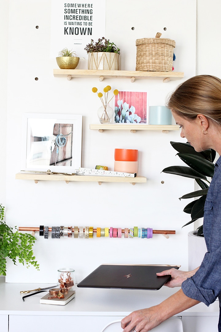 DIY Modern Pegboard