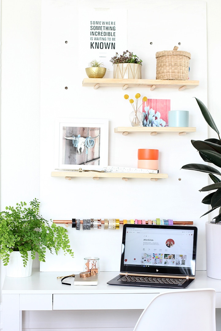 DIY Modern Pegboard