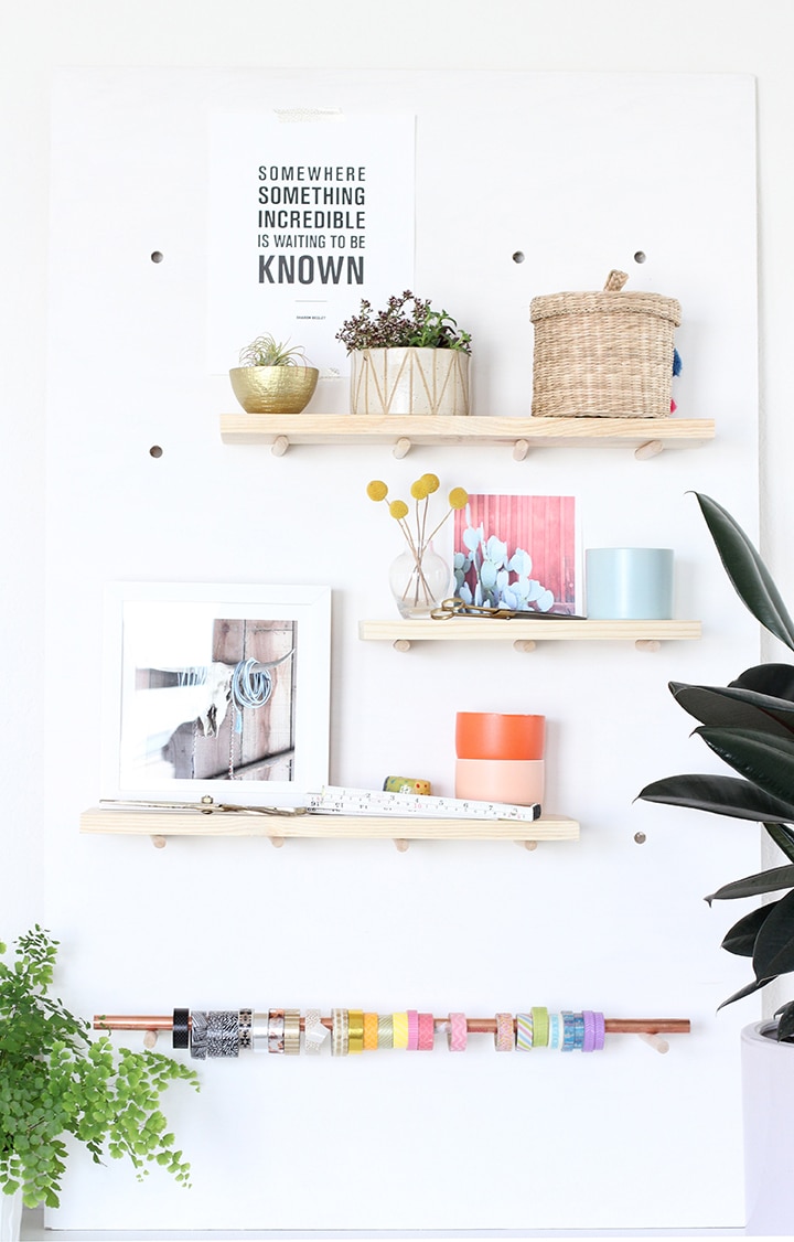DIY Modern Pegboard | alice & lois