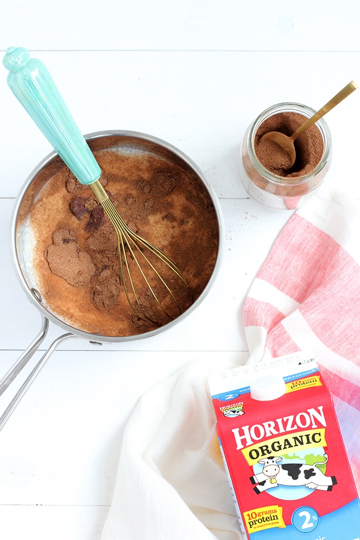 Hot Chocolate Bar and Whipped Cream Snowflakes