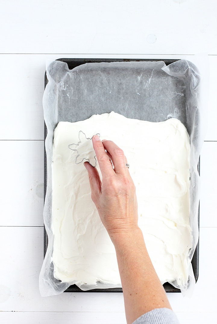 Hot Chocolate Bar and Whipped Cream Snowflakes
