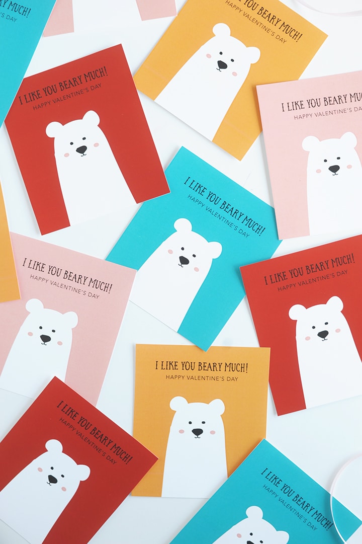 Free Printable Classroom Valentine to download and print!