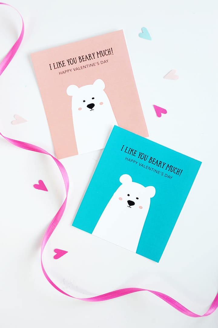 Free Printable Classroom Valentine to download and print!