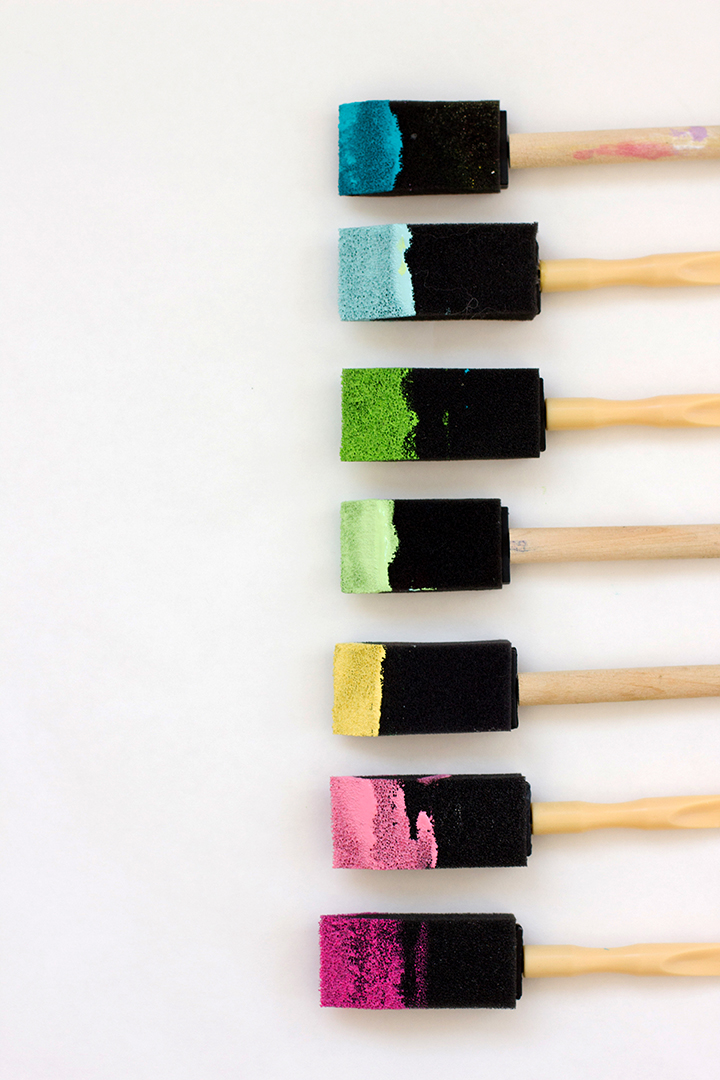 DIY Spring Wood Garland