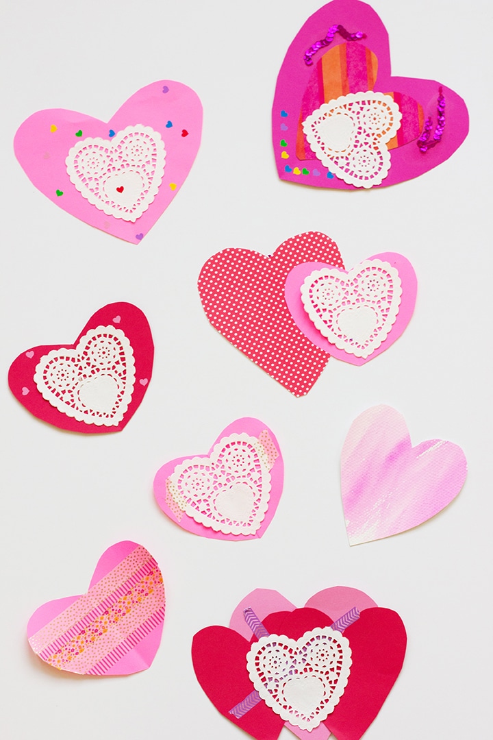 Spreading Kindness with Handmade Valentine's Hearts