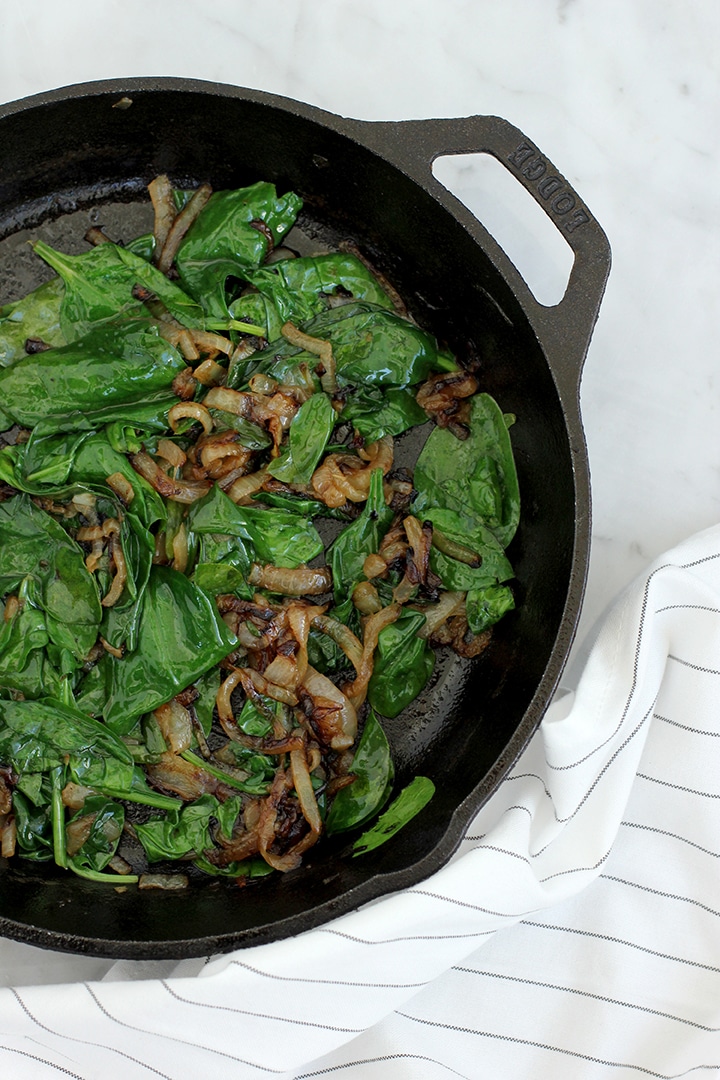 Caramelized Onion and Spinach Dip Recipe