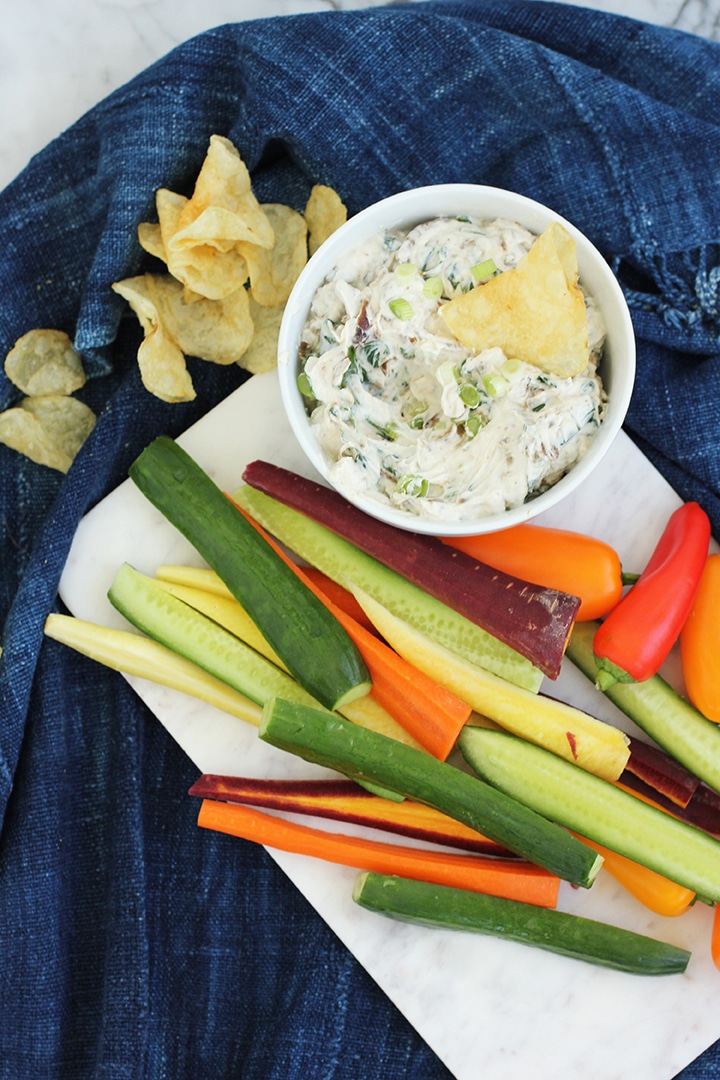 Caramelized Onion and Spinach Dip Recipe