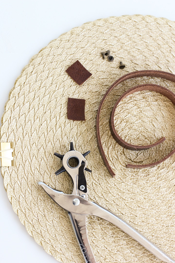 DIY Circle Beach Bag