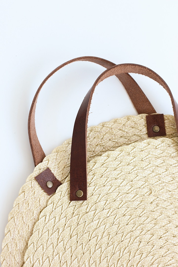 DIY Circle Beach Bag