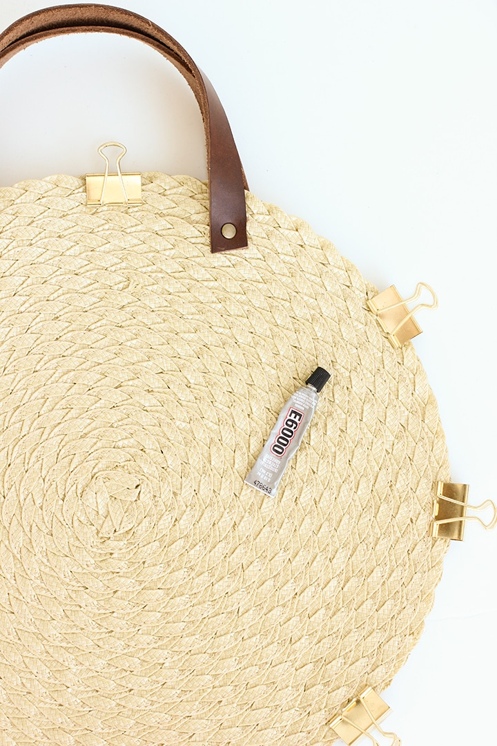 DIY Circle Beach Bag