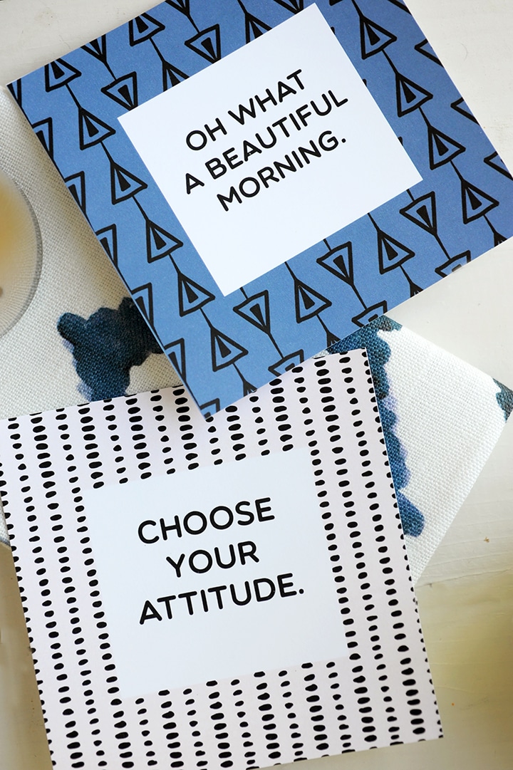 Here are some of our go-to tips for ways to start your mornings full of positive energy! Music – Music can set the tone for your morning routine. Listening to a favorite album can and does make such a difference. Set Intentions – A friend of ours shares her go-to morning tip is setting intentions for the day. It can be simple. For instance, Be kind. You can write this intention down or say out loud. You don’t have to come up with complicated intentions, keep it attainable and positively.