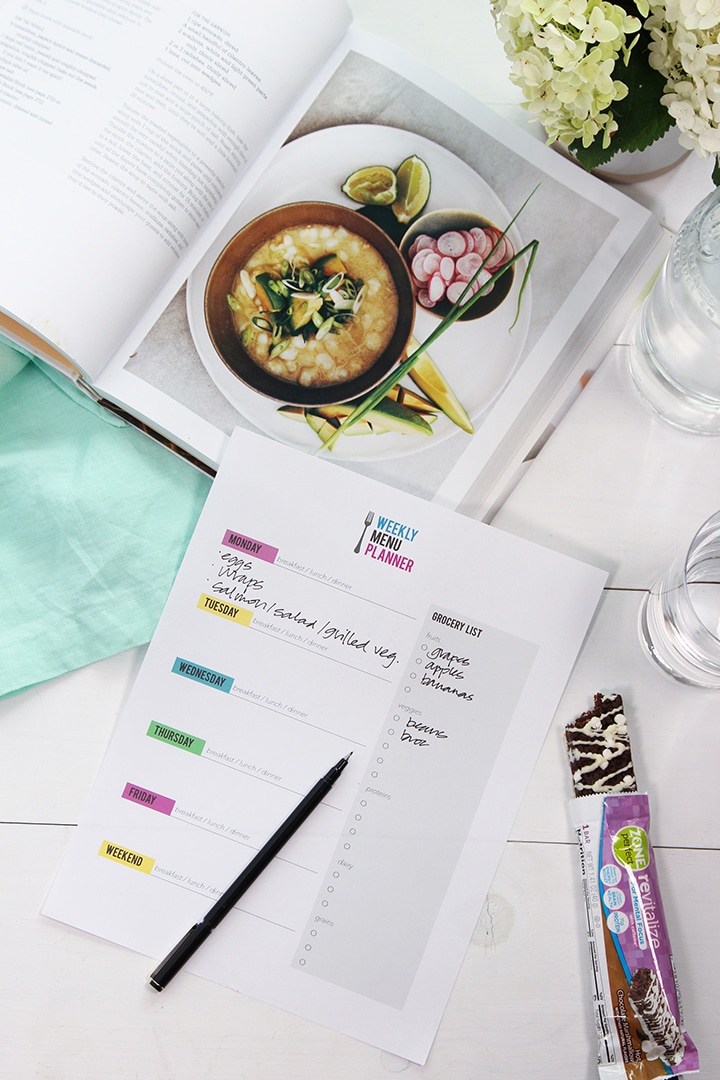 Family Menu Planning Printable