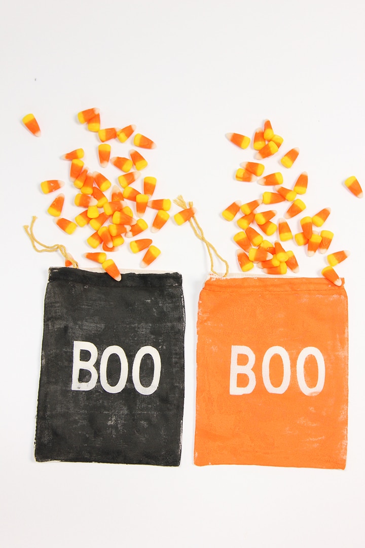 DIY Halloween Boo Treat Bags