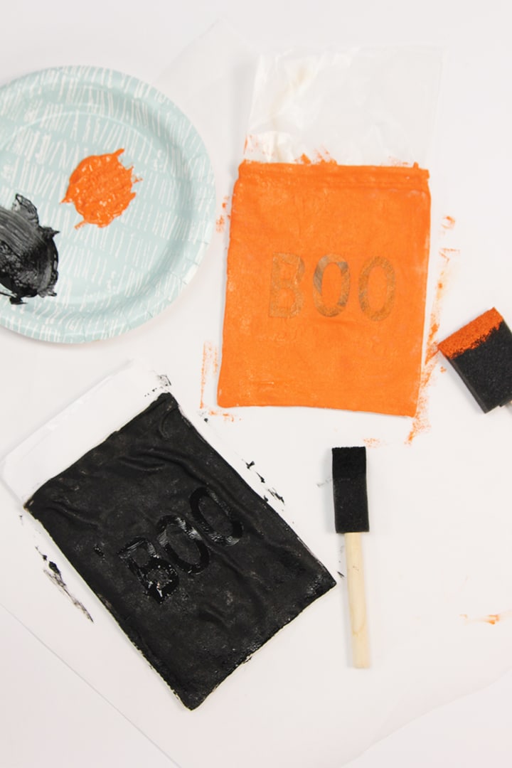 DIY Halloween Boo Treat Bags