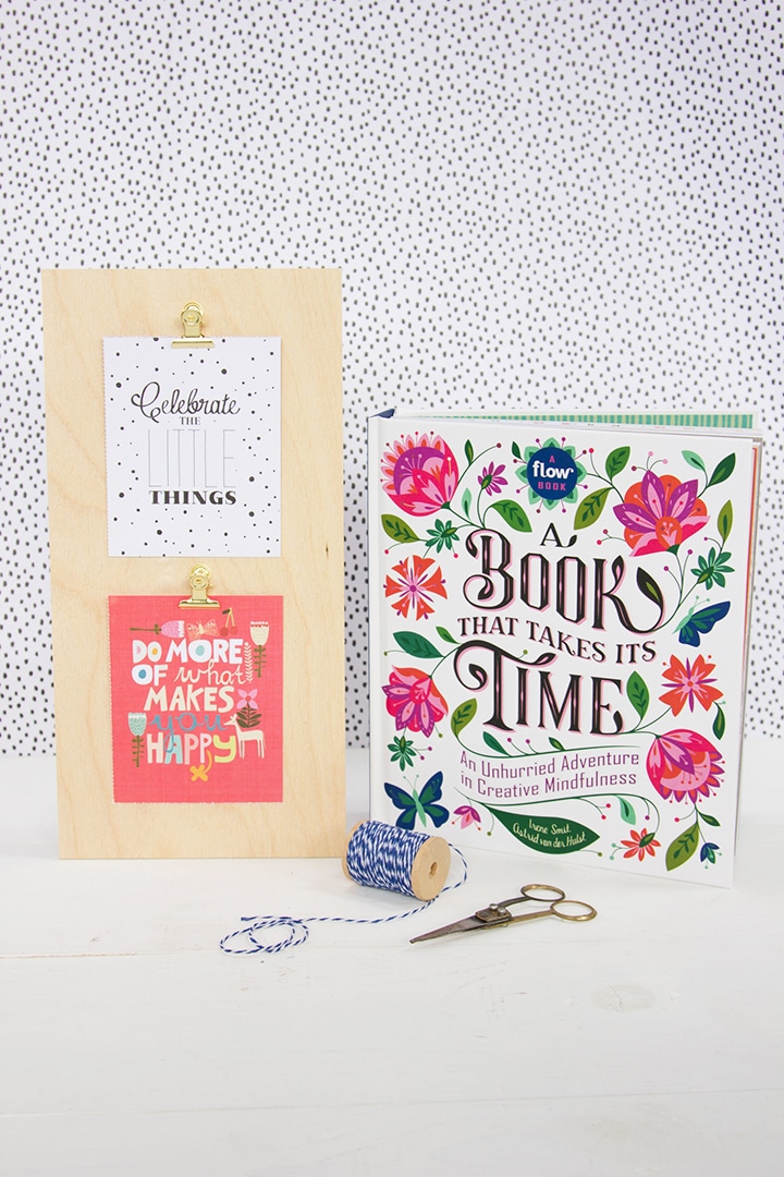 DIY Modern Clip Frame