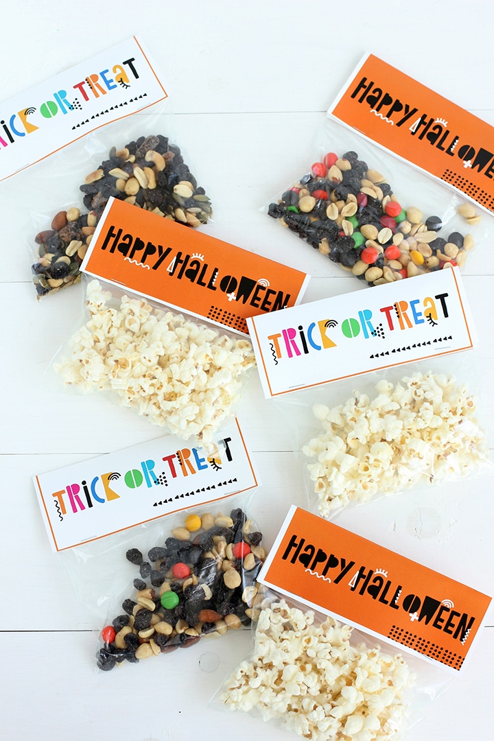 Halloween treat bag free printable