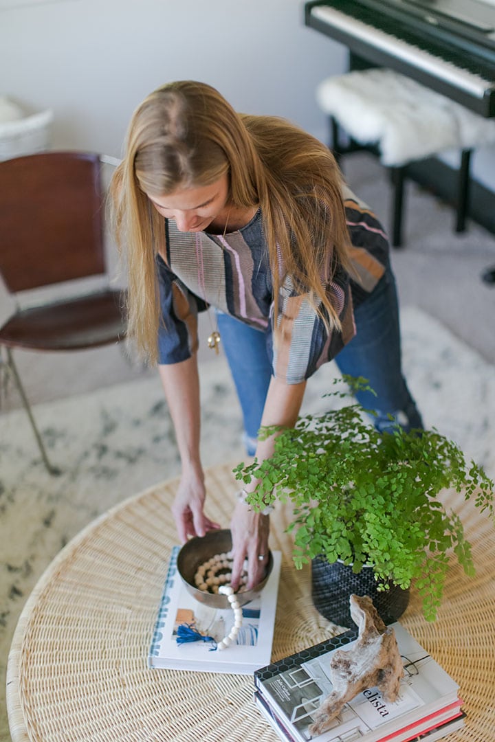 living room with modsy 
