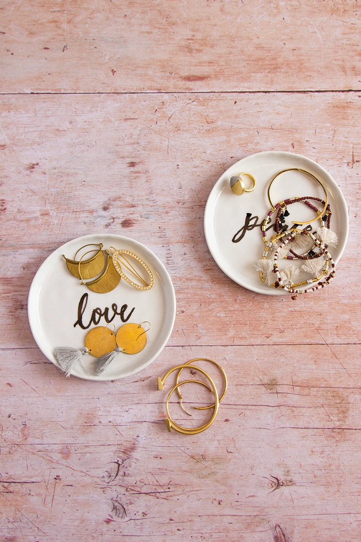DIY Hand Painted Trinket Dish