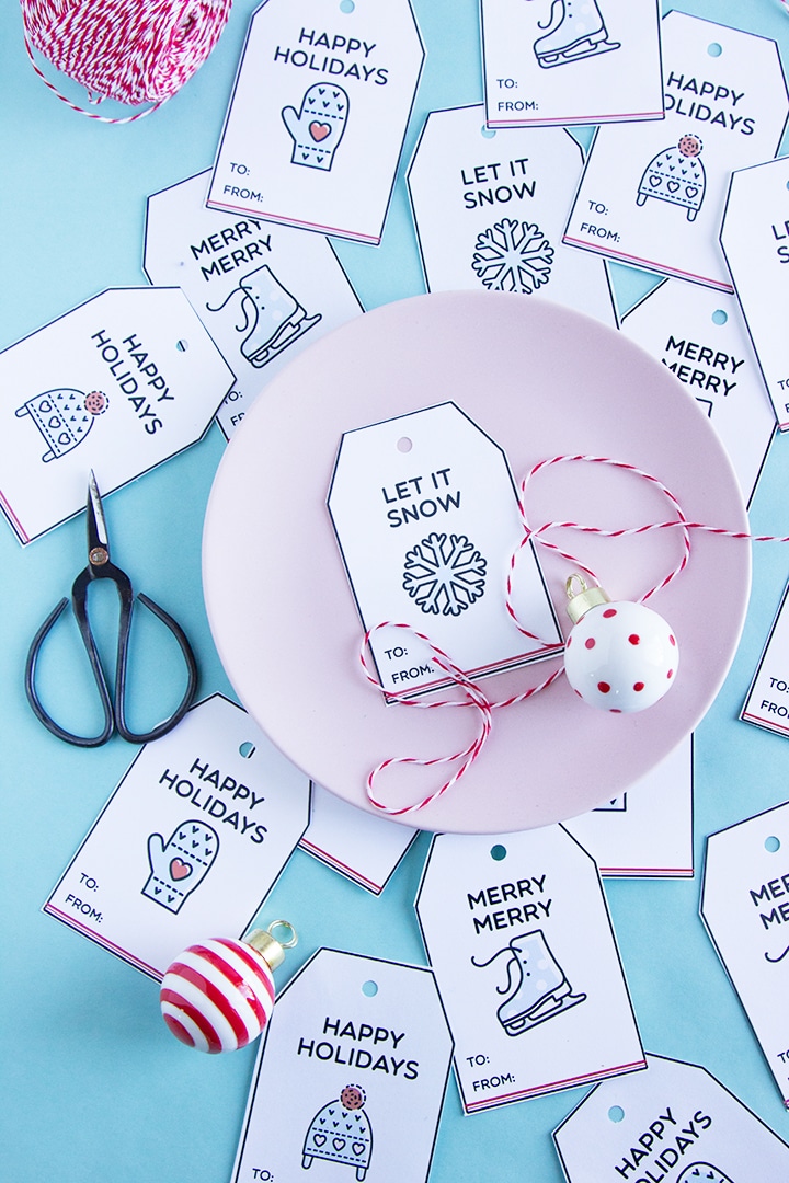 Printable Holiday Gift Tags