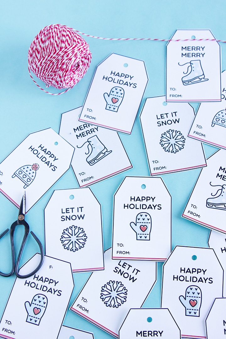 Printable Holiday Gift Tags