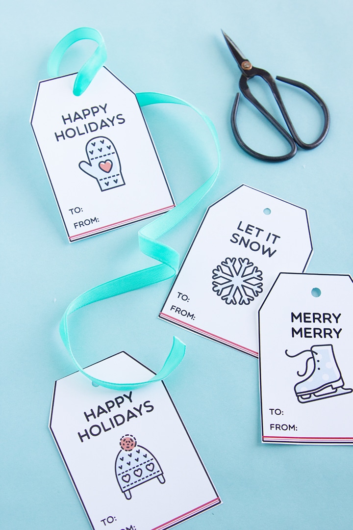 Printable Holiday Gift Tags