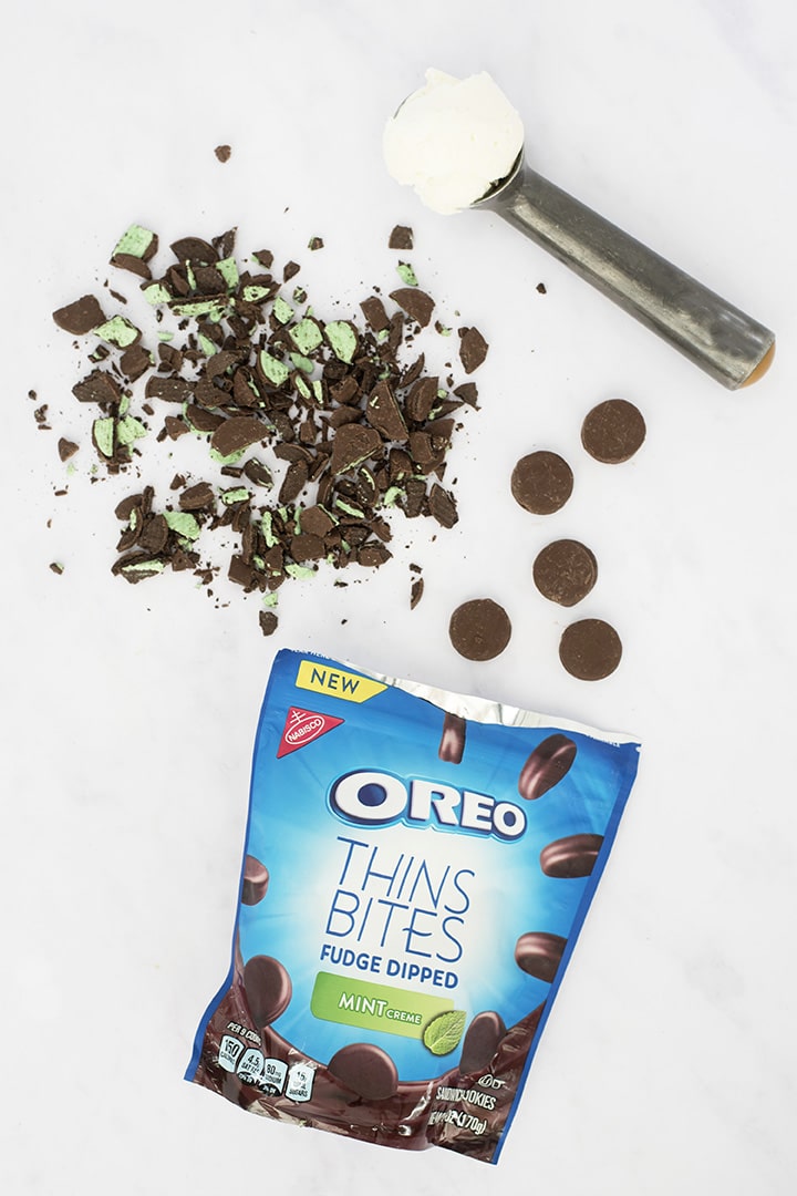 Mint OREO Thins Shake recipe