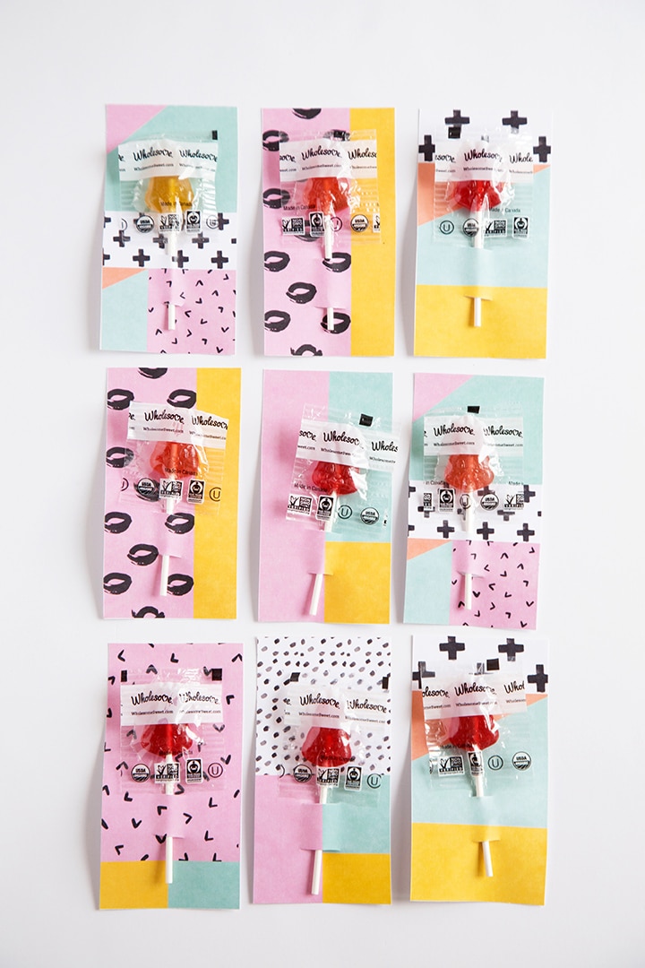 Free Printable Easter Lollipop cards