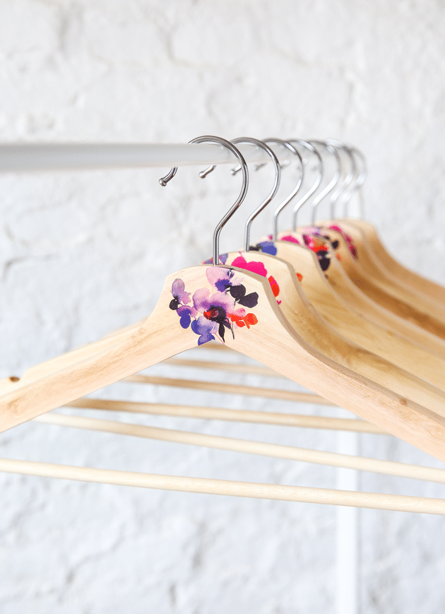 DIY Tattoo Wooden Hangers