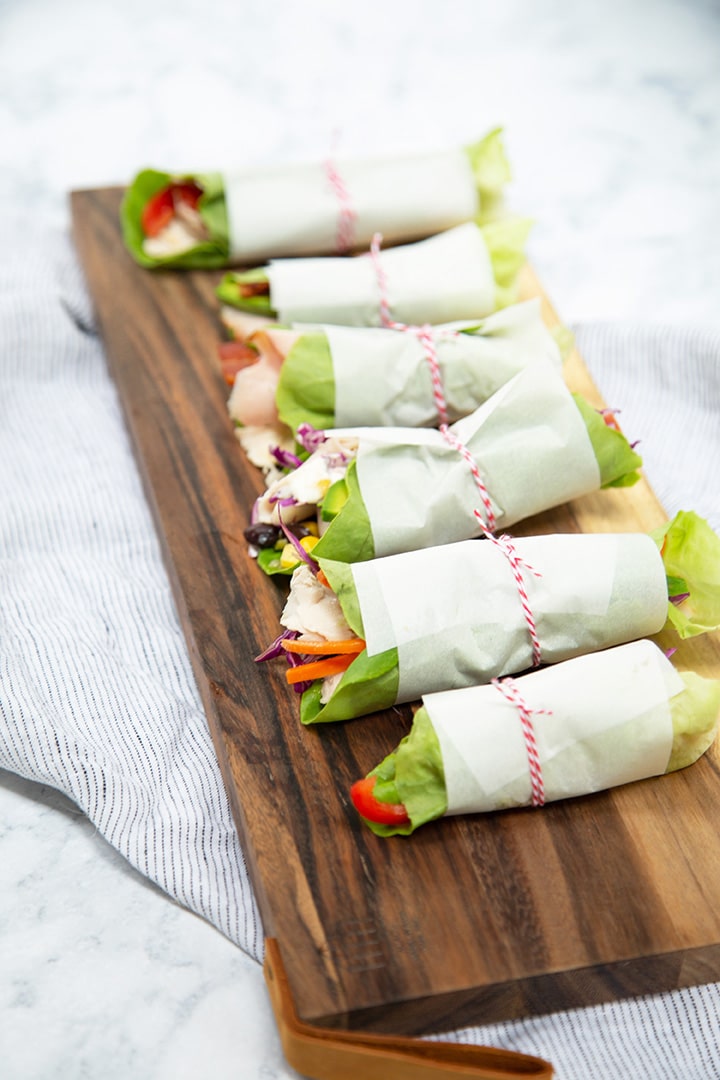 Lettuce Wraps Three Ways