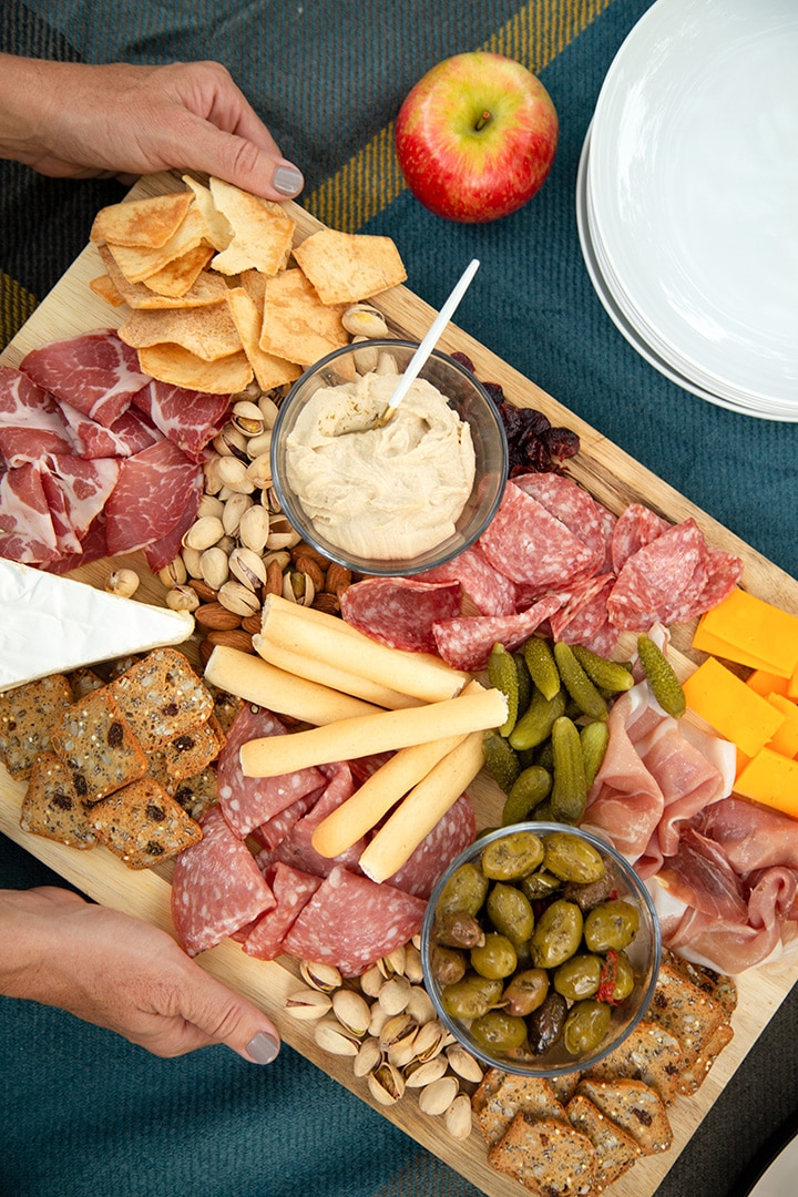 Fall charcuterie board