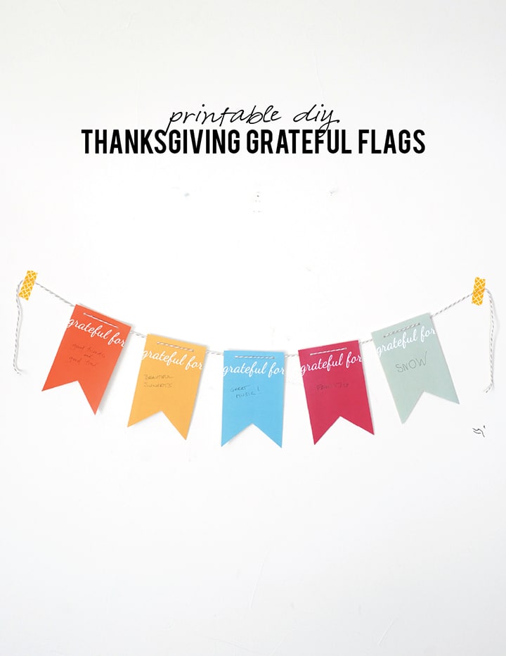 Grateful Flags free printable 