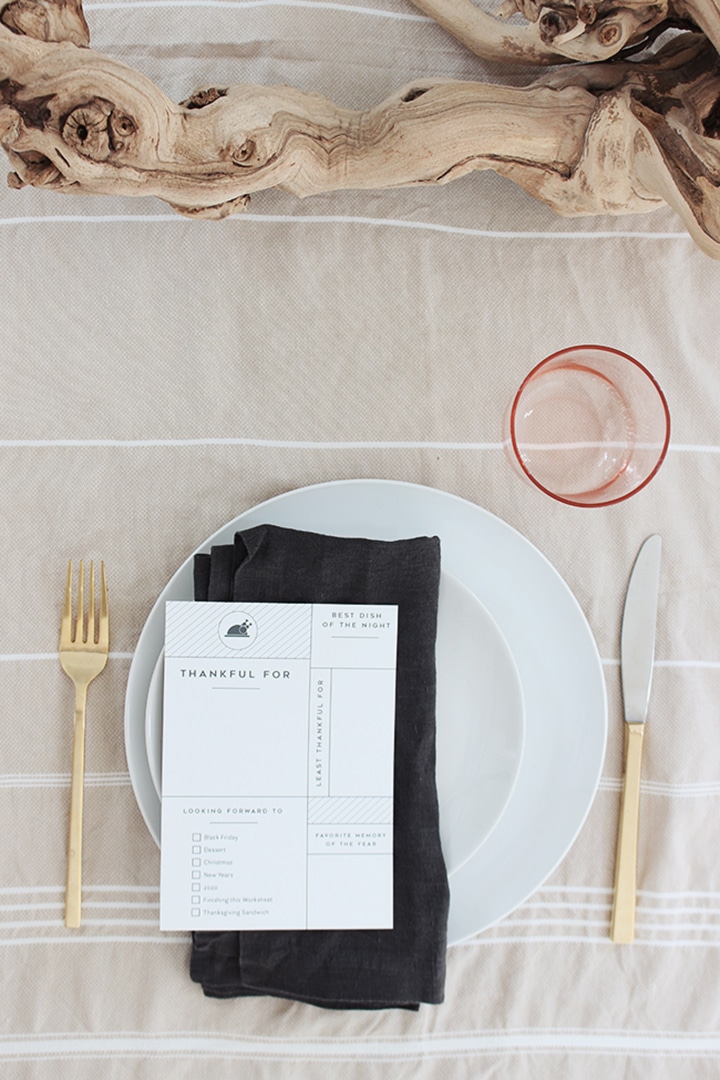 Printable Thanksgiving Worksheet