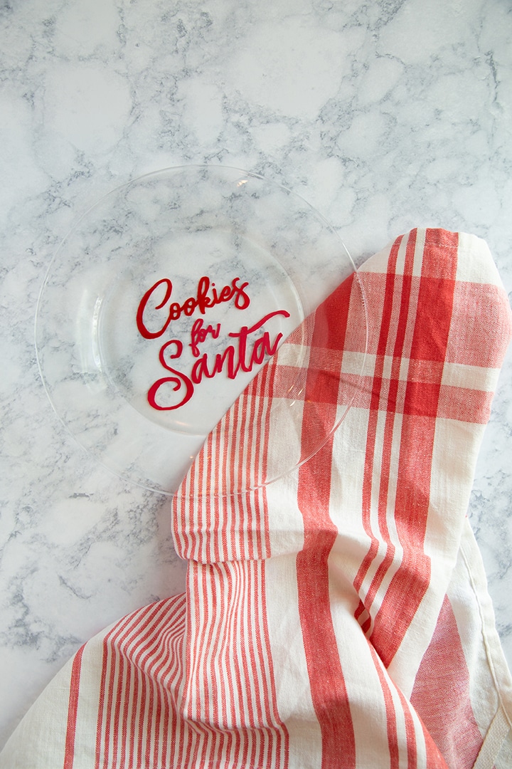 DIY Cookies for Santa Plate