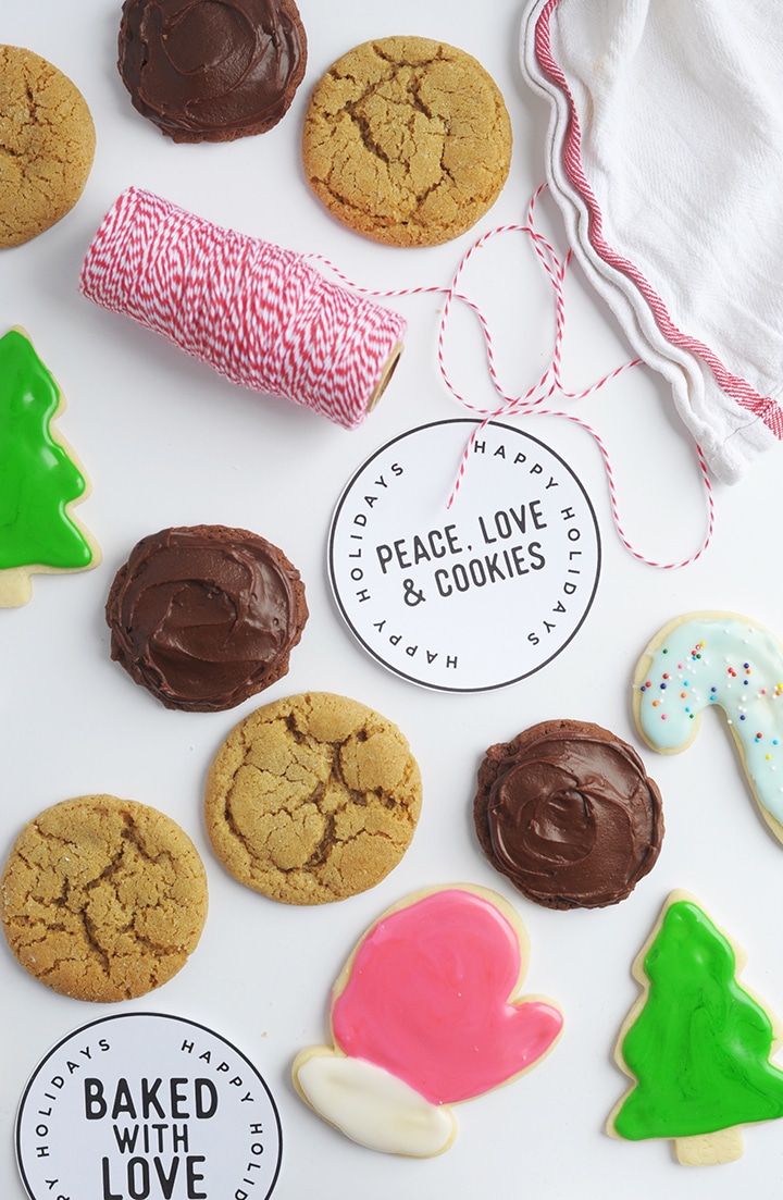 Printable Homemade Cookies labels