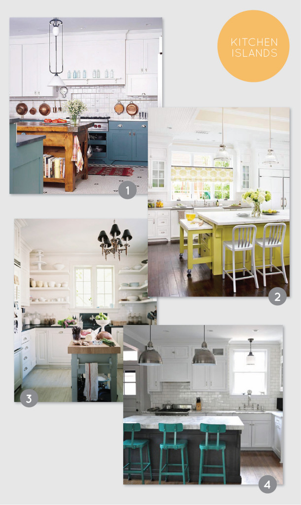 Alice and LoisFriday Crush - Contrasting Kitchen Islands