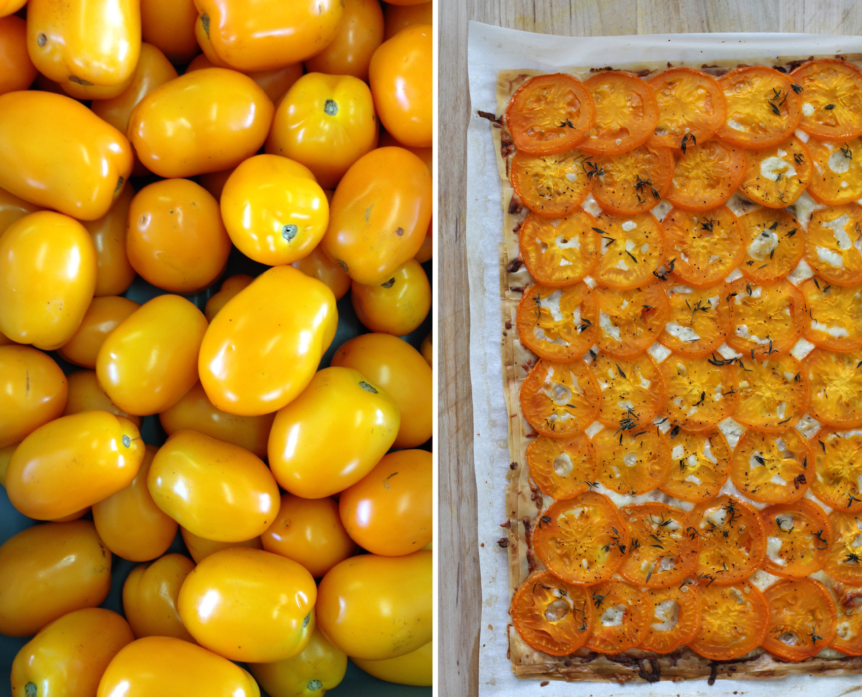 Filo Tomato Tart recipe