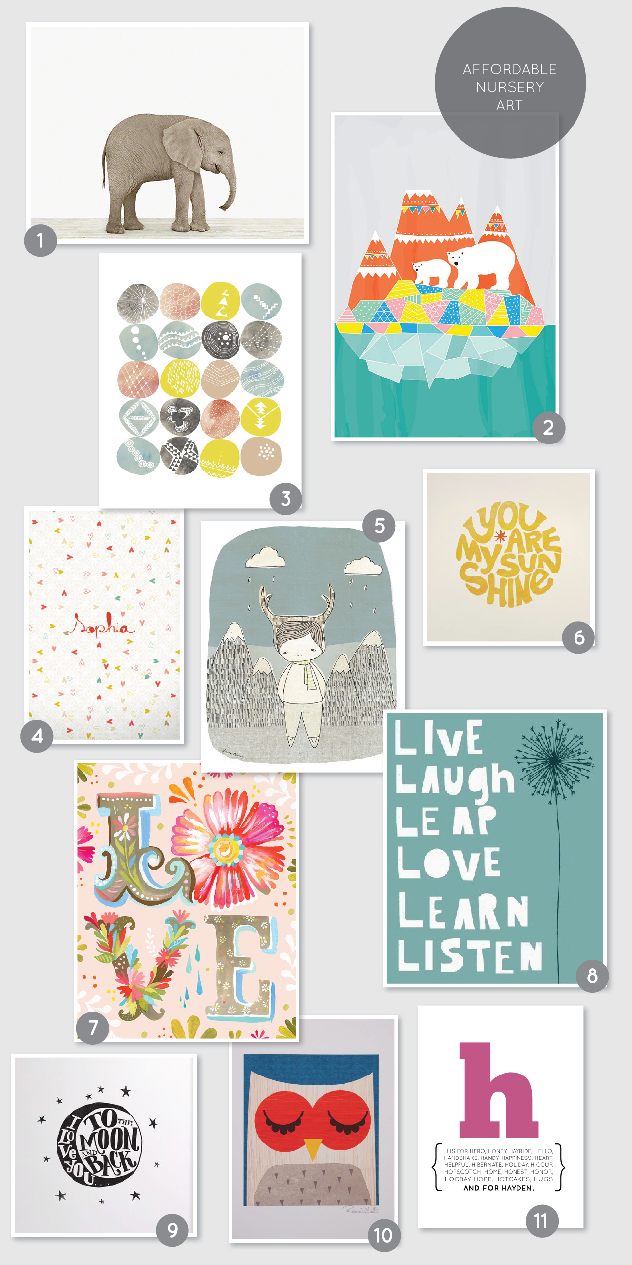 Friday Crush – Affordable Nursery Art