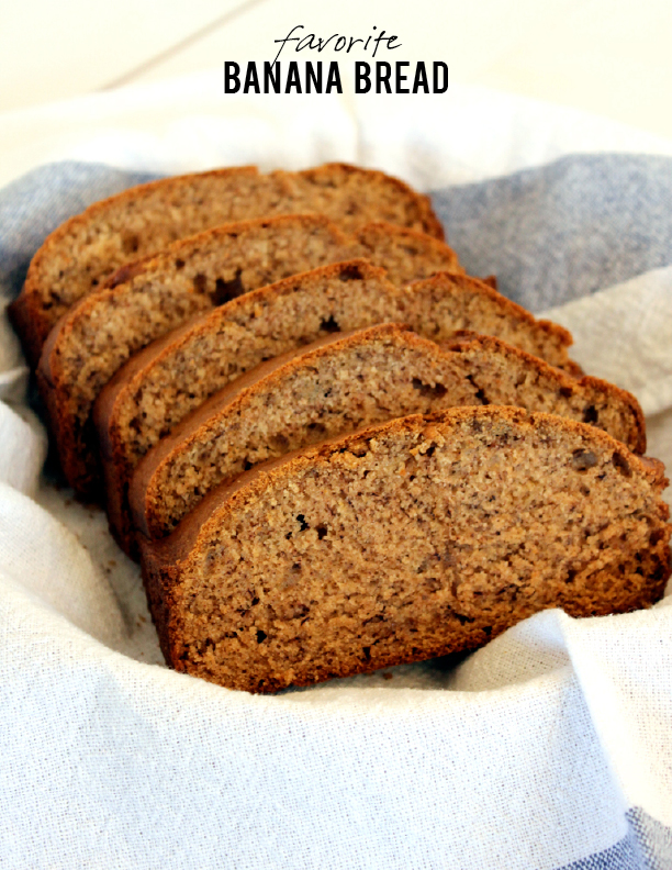 Favorite Banana Bread Recipe