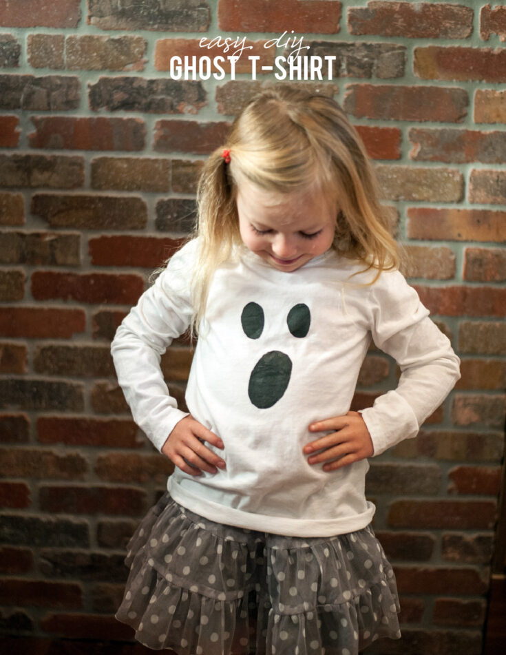 Image for DIY Project – Easy Ghost T-Shirt