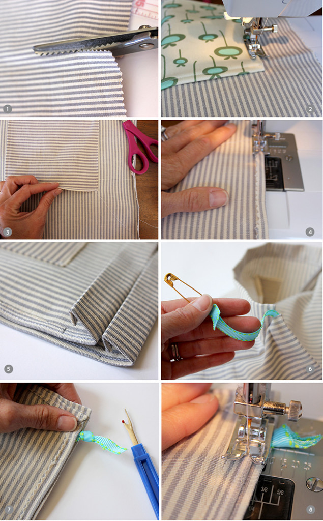 Homade Drawstring Backpack DIY Drawstring Backpack