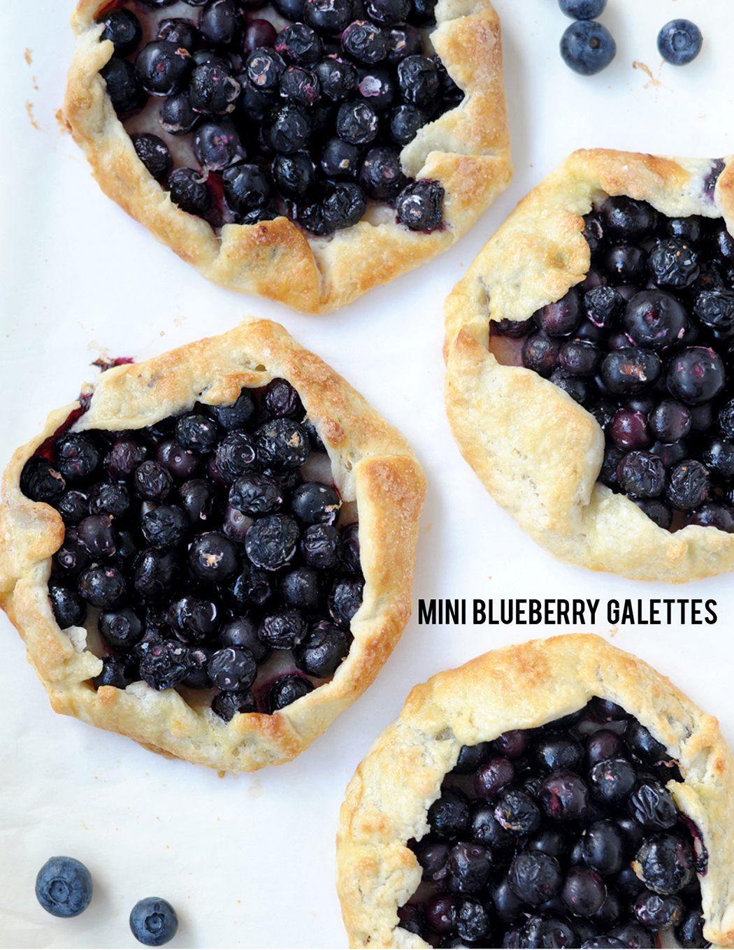 Mini Blueberry Galettes