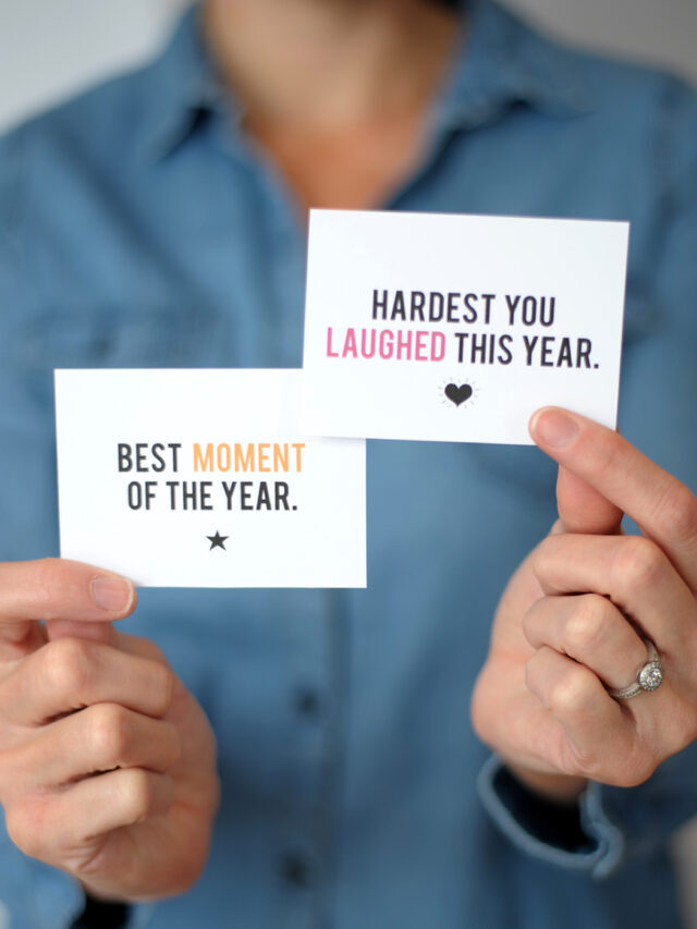 New Year Game free printable