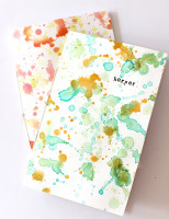 DIY Watercolor Notebook