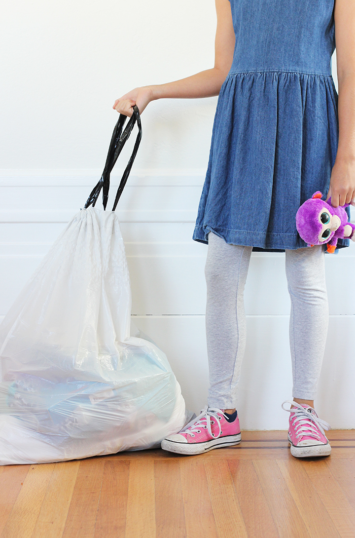 Start a birthday tradition with your child and donate their outgrown clothes and toys.